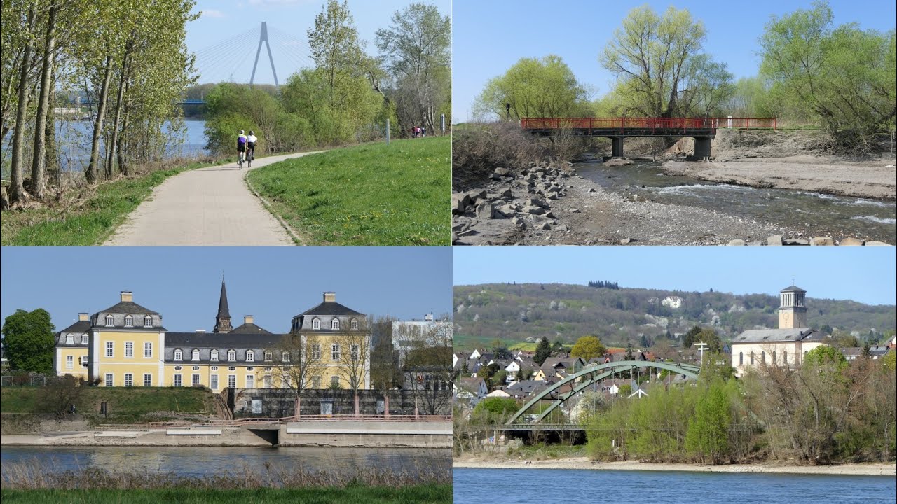 Fotoimpressionen - Von Irlich über die Neuwieder Rheinbrücke bis hinter die Nettemündung