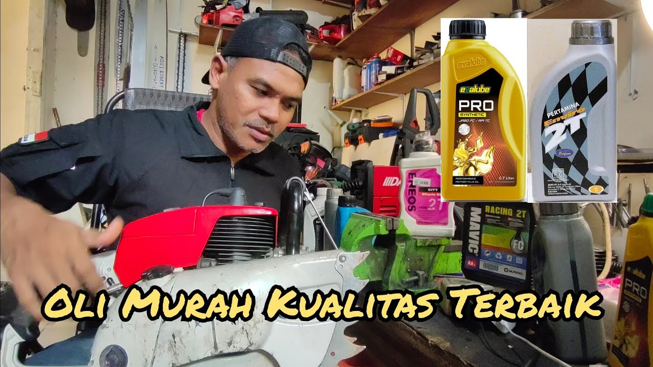 Fix...ini oli rekomendasi termurah saya buat mesin 2 tak