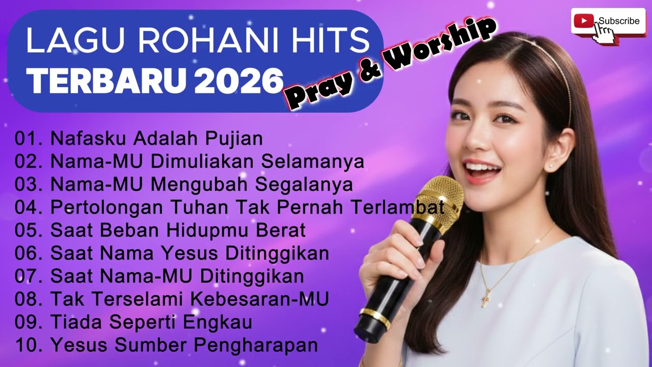 ❤️KUMPULAN LAGU ROHANI HITS TERBARU❤️PLAYLIST TERBARU 2026 
