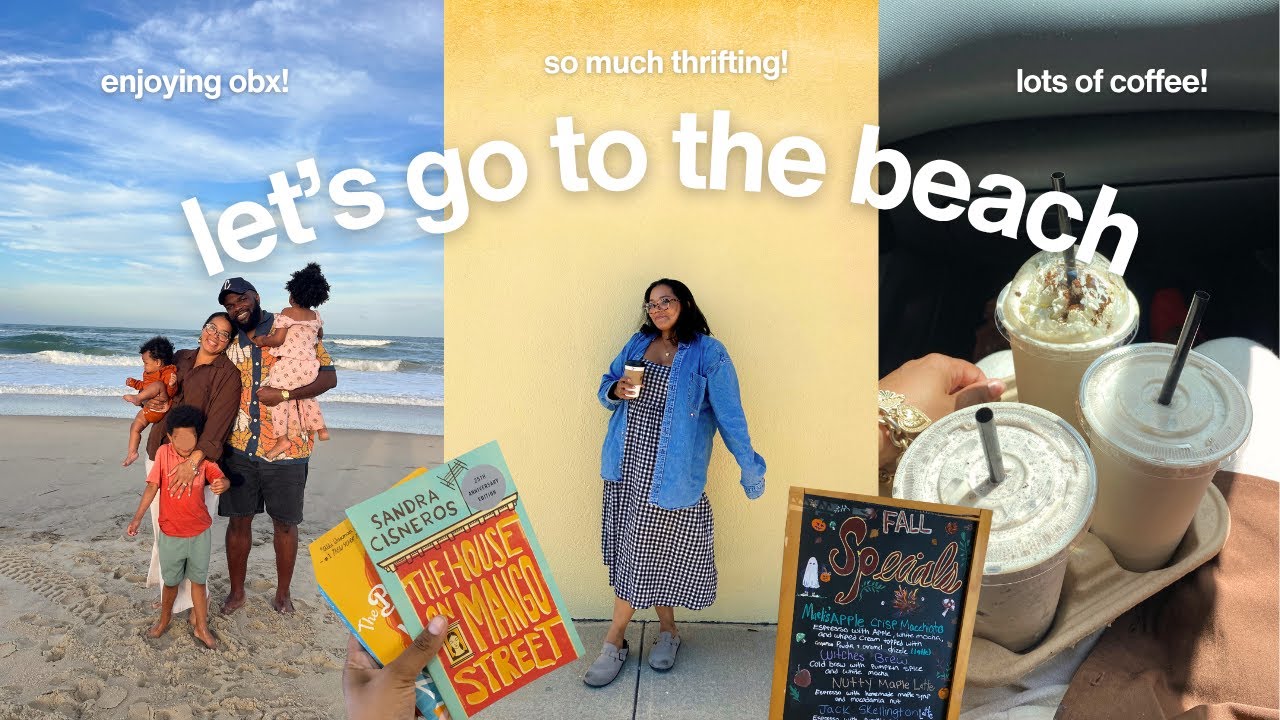 everything is better by the beach (fall vlog) 🌊🍁