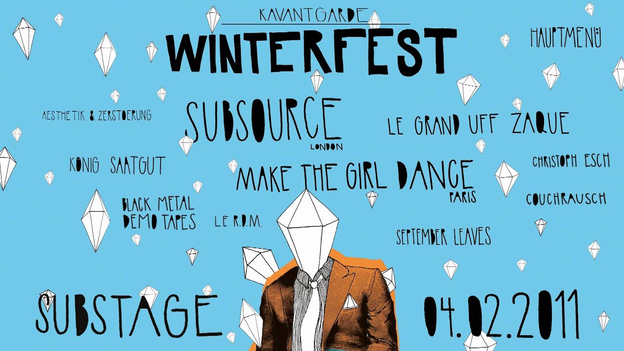 Programm * Kavantgarde Winterfest 2011 * 04.02.2011 * Substage Karlsruhe