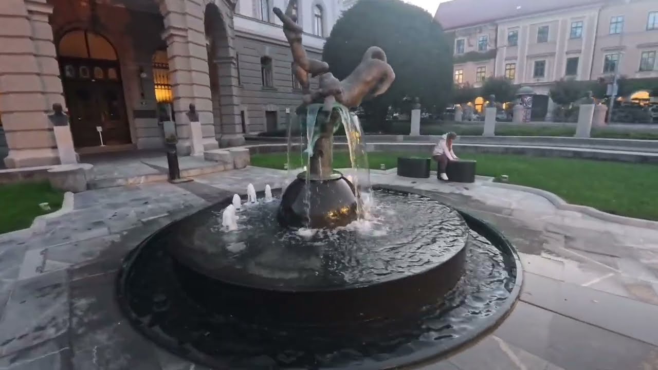 LJUBLJANA OLD TOWN-WALK VIDEO, PART 2