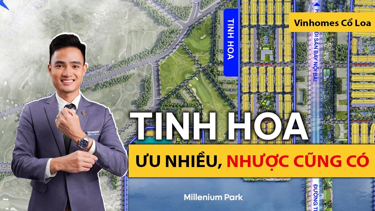 [REVIEW SÂU] mặt bằng phân khu TINH HOA | Vinhomes CỔ LOA