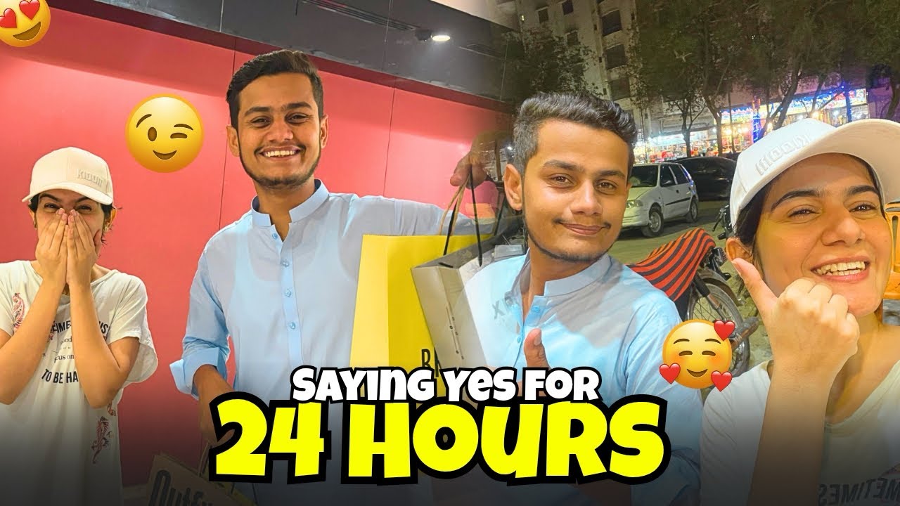 I said yes to my brother for 24 hours 🥳| Boulevard mall Hyderabad 😍