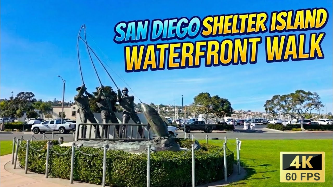 Shelter Island San Diego Bayfront Walk