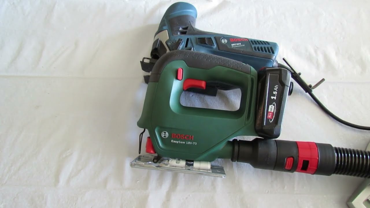 Bosch jigsaw Easysaw 18V-70 unboxing