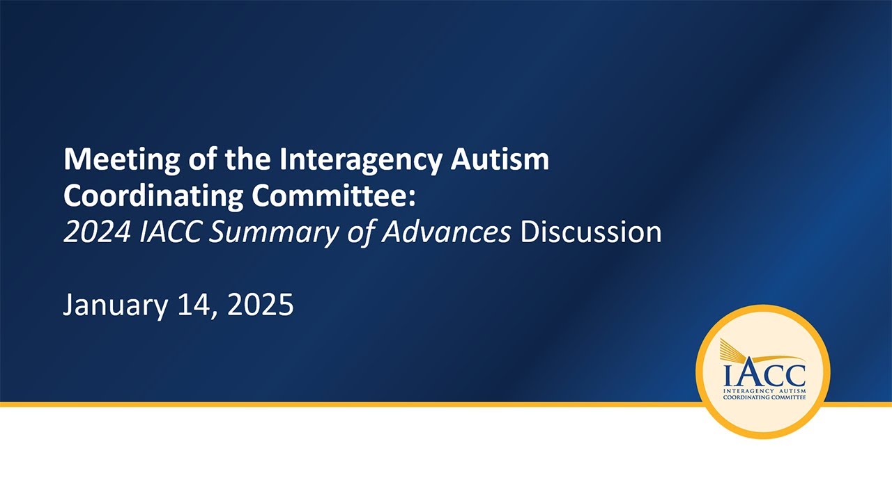 IACC Summary of Advances Discussion