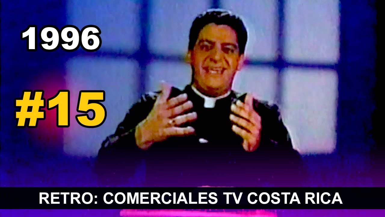 Programación y comerciales canal 7 #15 Costa Rica (1996)