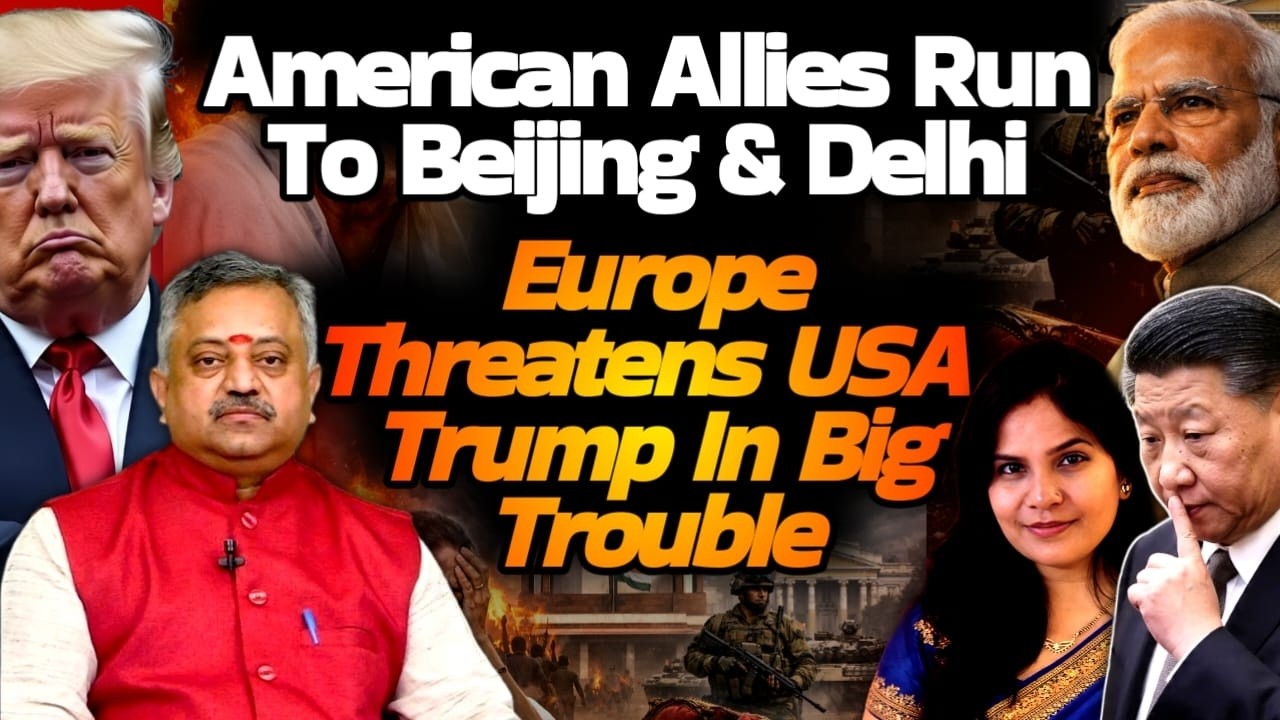 American Allies Run to Beijing & Delhi | Europe Threatens USA| Trump In big Trouble| Giridhar Mamidi