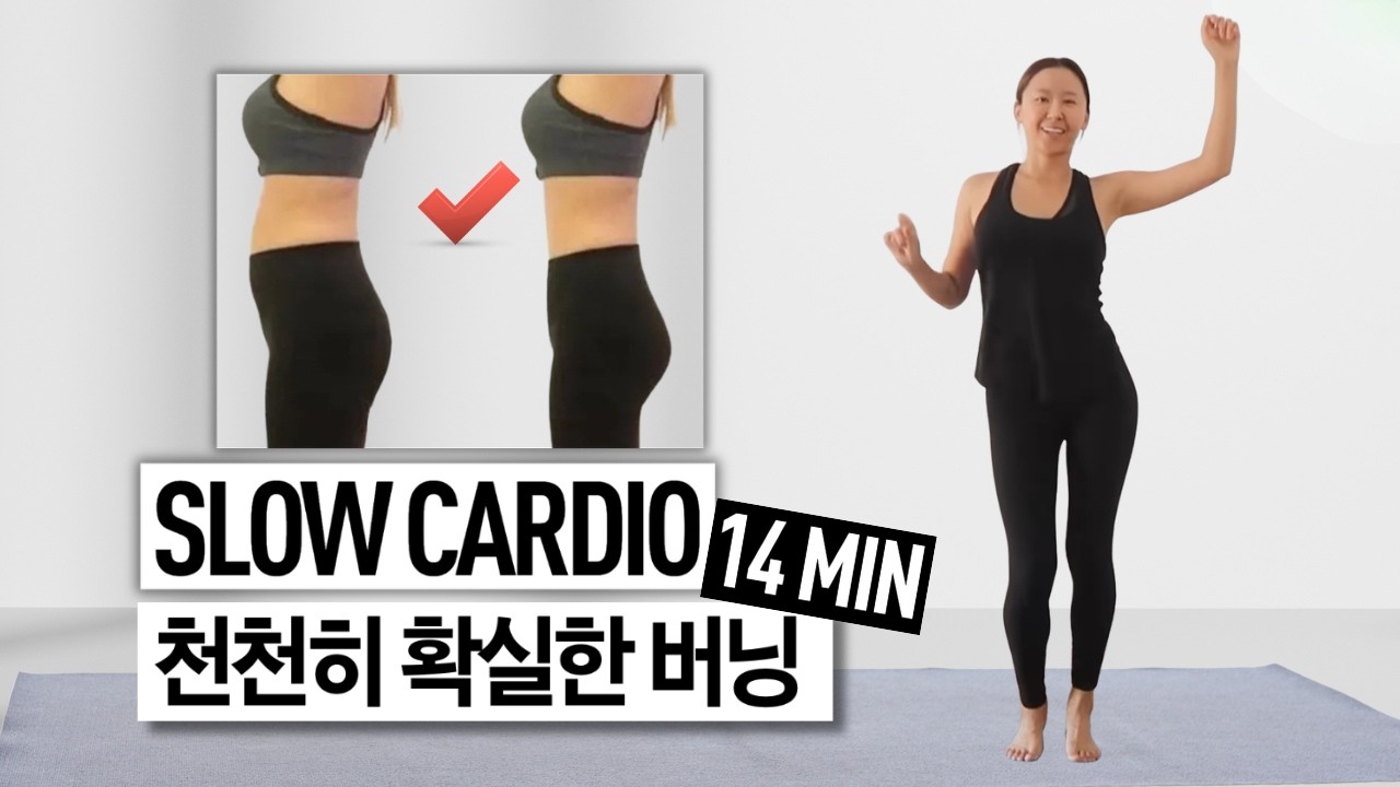 슬로우 카디오 :  부드럽지만 효과적! (저충격, 노점프)