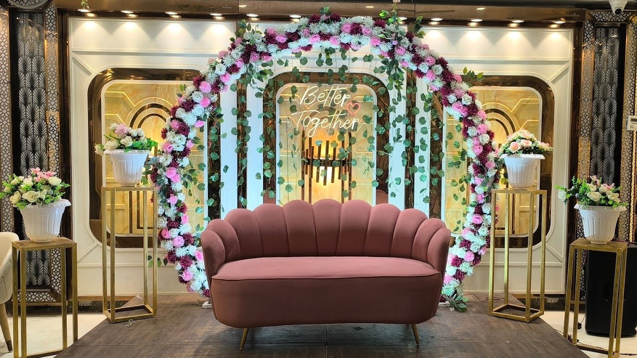 Flower decoration ideas | Flower decoration | Anniversary decoration