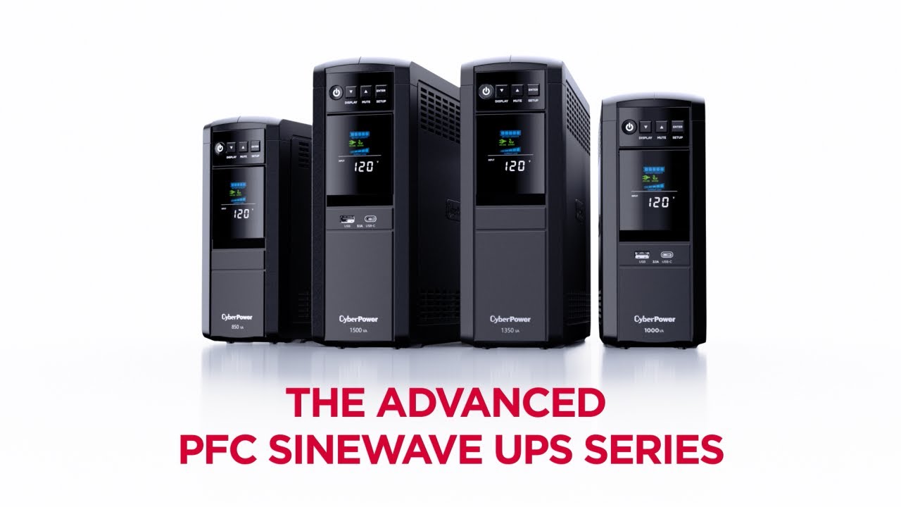 CyberPower New PFC Sinewave UPS Product Commercial Film - NEMA