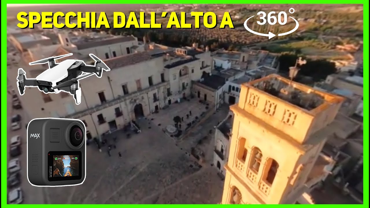 Specchia dall'alto a 360°