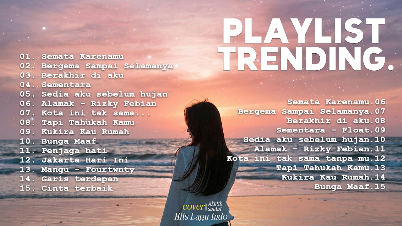 Playlist Trending 🖤🎧 20 Lagu Viral Pop Indonesia 2026 Cover Full Album