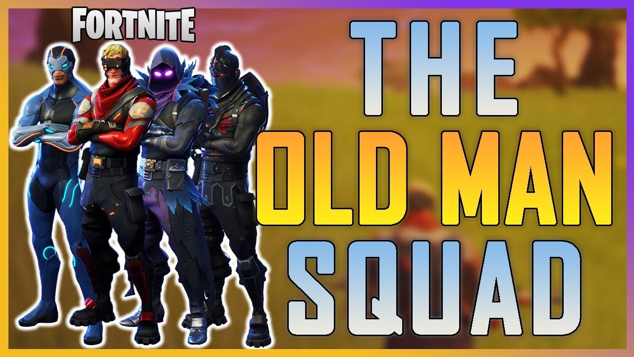 Fortnite - Old Man Squad ft. Ninja, TimTheTatMan, ActJaxon  - May 2018 | DrLupo