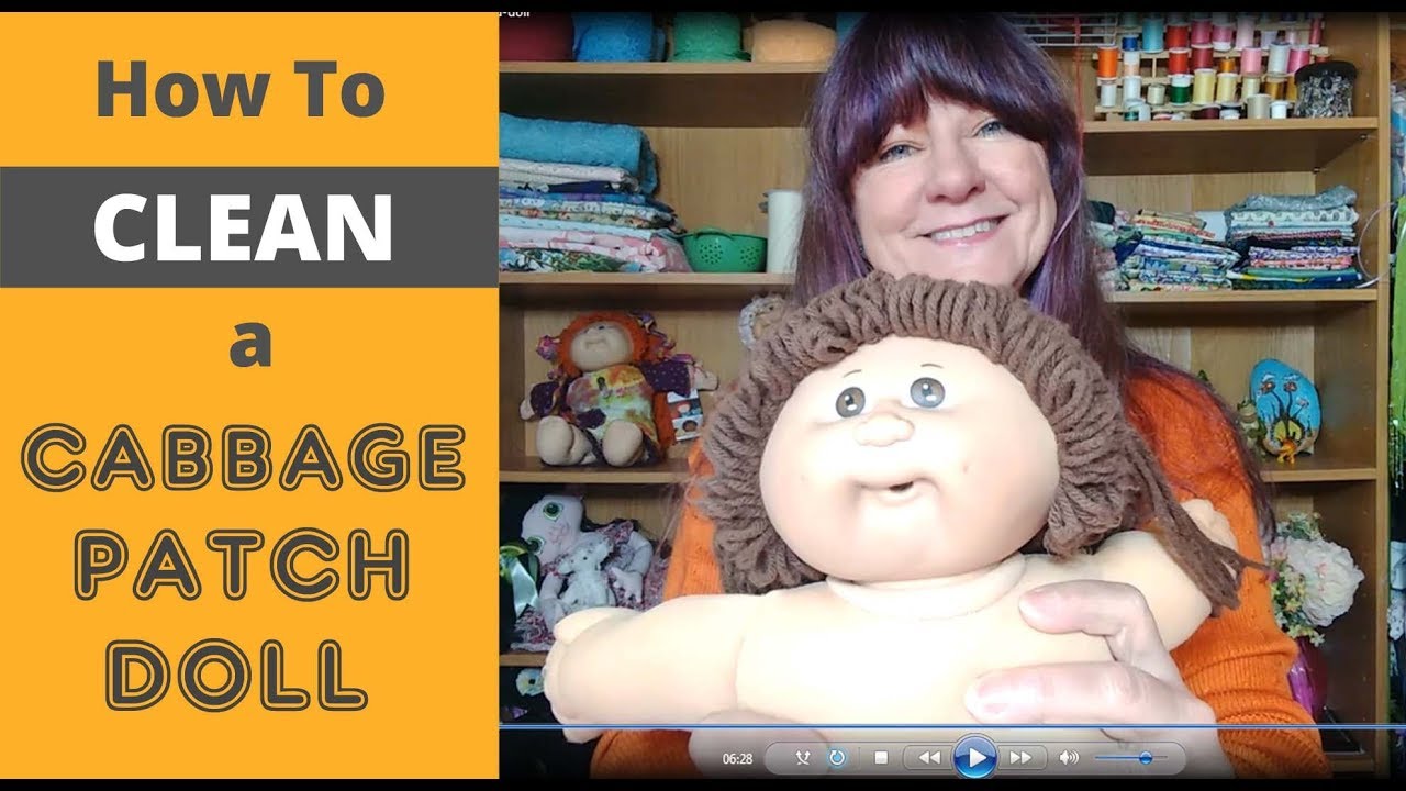 Как почистить куклу Cabbage Patch Kid | Полная пошаговая инструкция #cabbagepatchkids