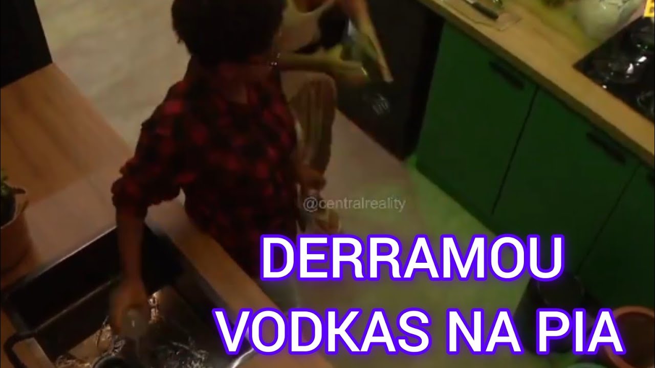 MILENA DERRAMA AS VODKAS NA PIA E PROVOCA JONAS 'PQ VC NÃO ME BARROU VOU FICAR DO SEU LADINHO 