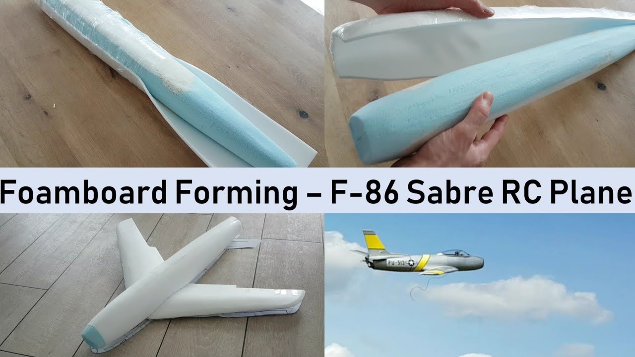 RC Plane Depron Forming - F-86 Sabre Fuselage