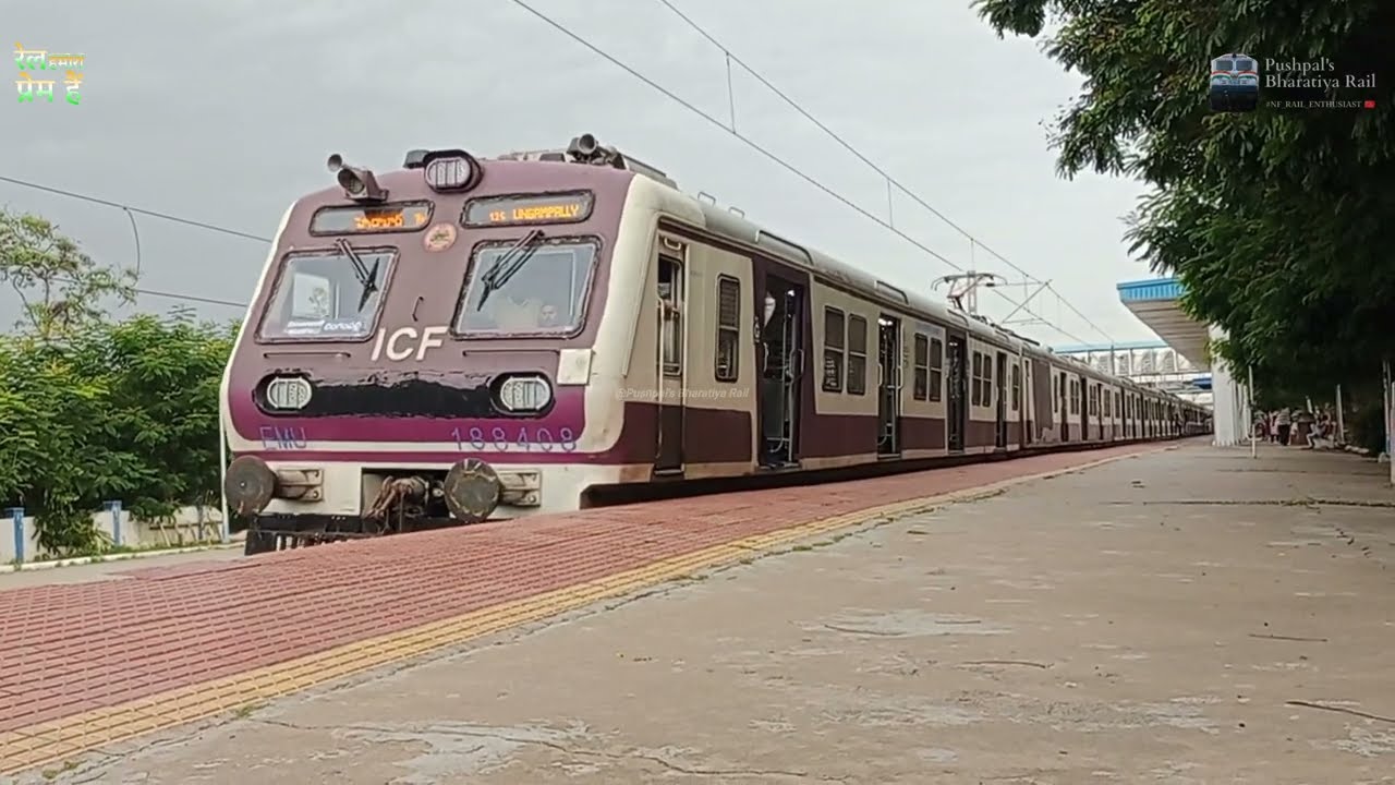 The Gen-Z MMTS : Modern 3-Ph. Rakes Serve As Hyderabad - Lingampalli - Umdanagar MMTS
