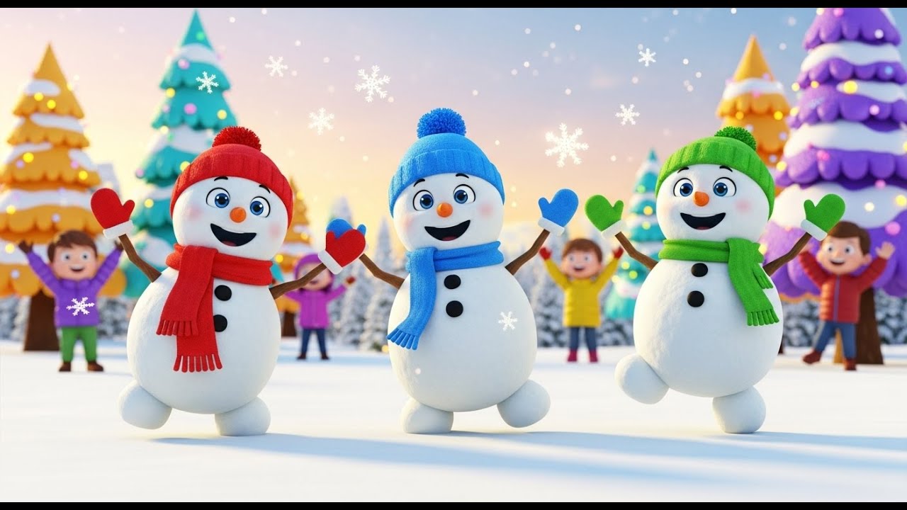 Танцевальная вечеринка снеговика Олафа ⛄