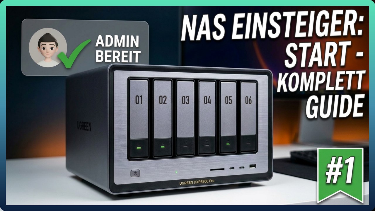 UGREEN NAS einrichten &ndash; Komplett-Anleitung f&uuml;r Einsteiger (Hardware & Setup)
