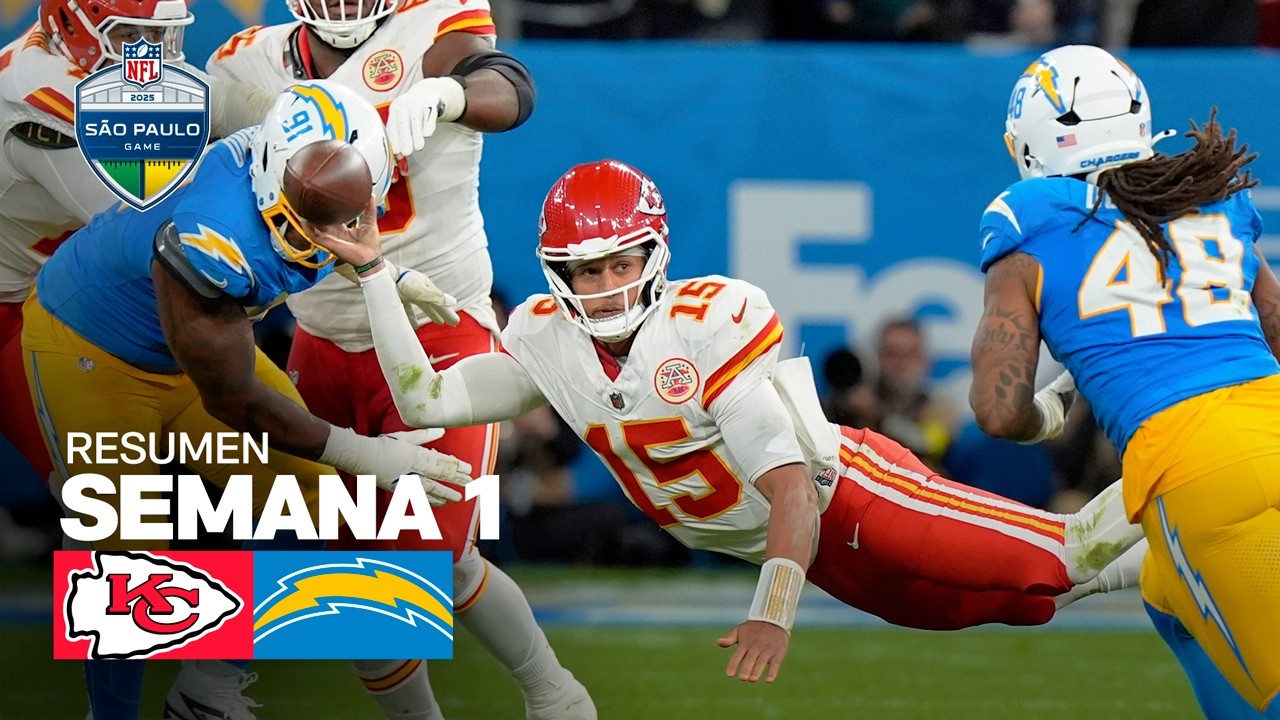 Kansas City Chiefs vs Los Angeles Chargers | Resumen NFL en español - Semana 1 | NFL Highlights 2025