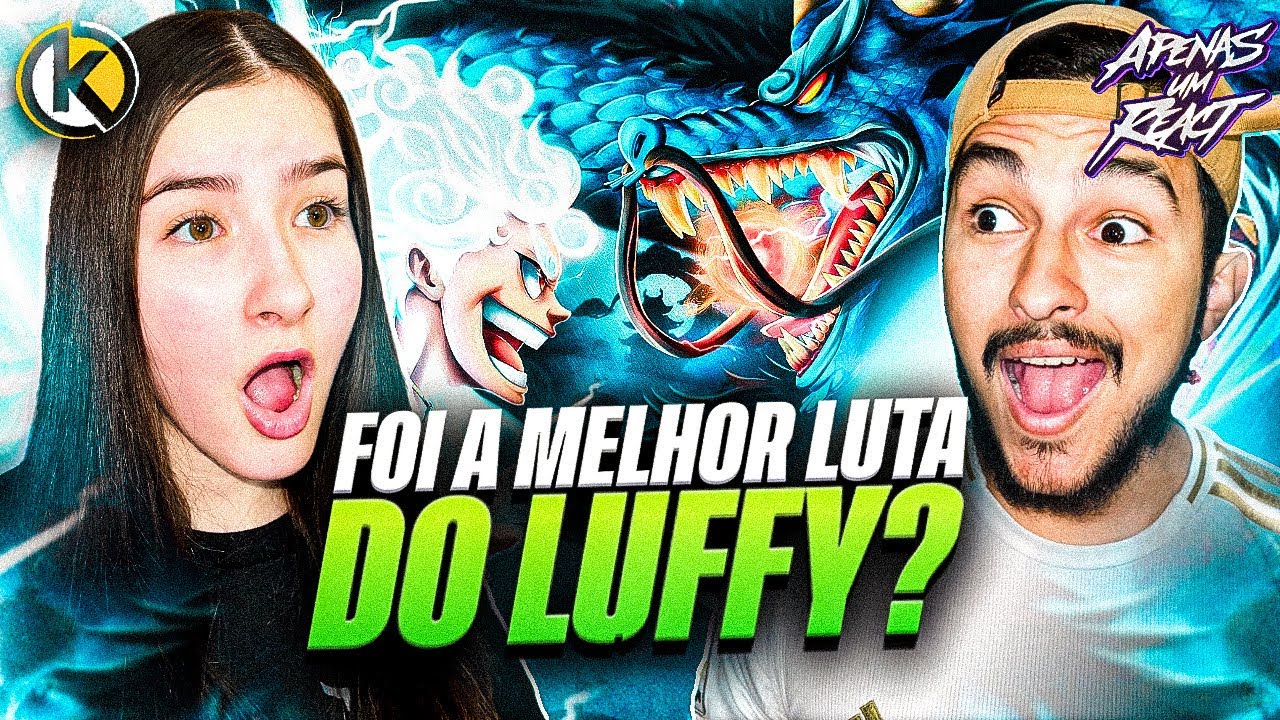 Apenas um react | Luffy Vs Kaido - Guerra em Wano | Okabe (One Piece)
