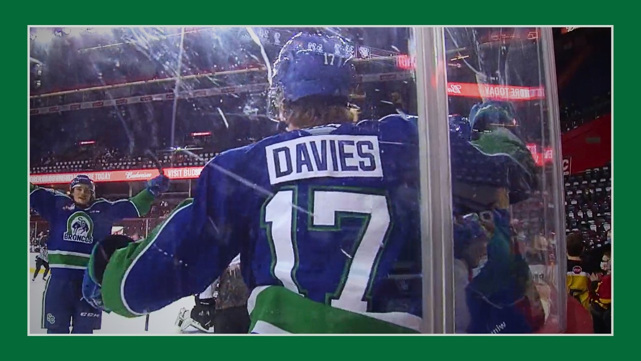 Josh Davies | SC Broncos | All (24) WHL Goals from 2020-21 to 2021-22