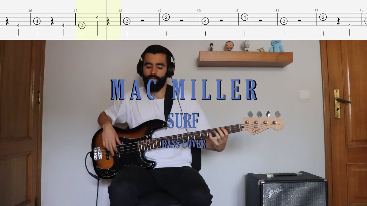 Mac Miller // Surf [Bass Solo + Bass Cover + Tabs]