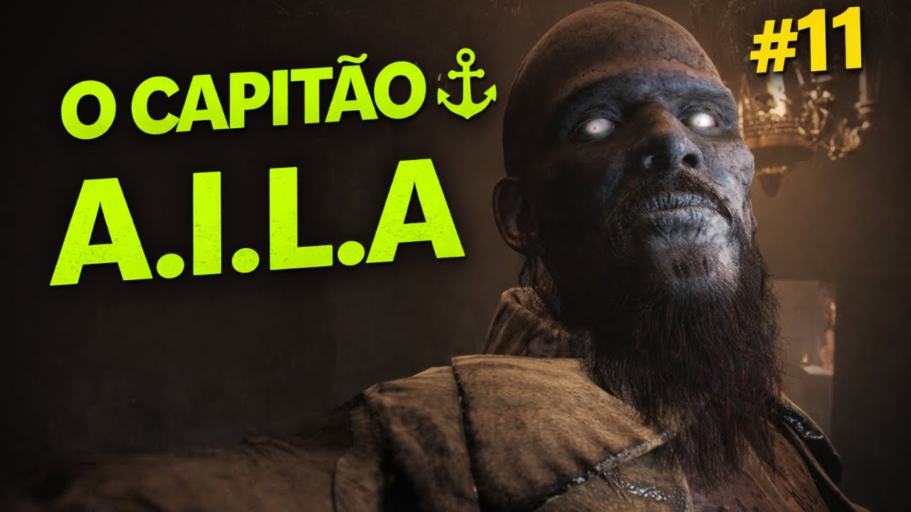 ENFRENTANDO O CAPITÃO 👻⚓ | Navio Fantasma em A.I.L.A (Terror Psicológico) jogo brasileiro.