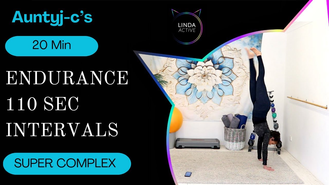 AUNTYJ-C'S WORKOUT / 20 MIN ADVANCED ENDURANCE 110 / FUNCTIONAL TRAINING / CRAZY CHOREOGRAPHY!