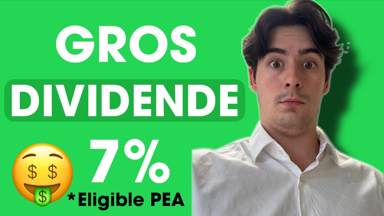 Ces actions PEA verse de GROS dividendes !