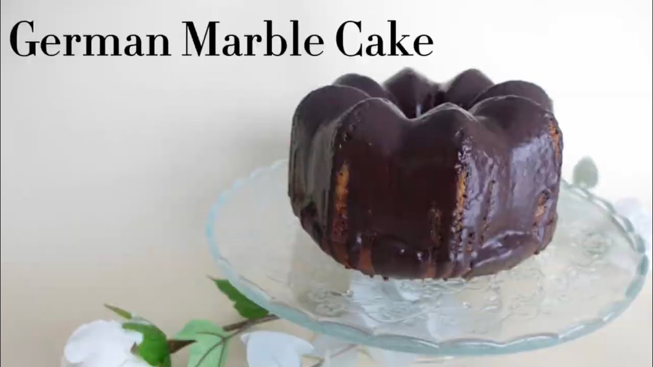 German Marble Cake | How To Make Marmorkuchen