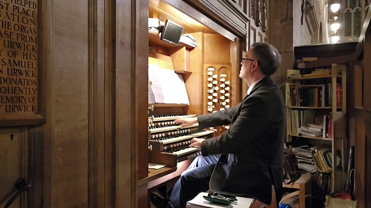 Allegretto from Symphony in D minor - César Franck (1822-1890) arr.Calvin Hampton, Piers Maxim/Organ