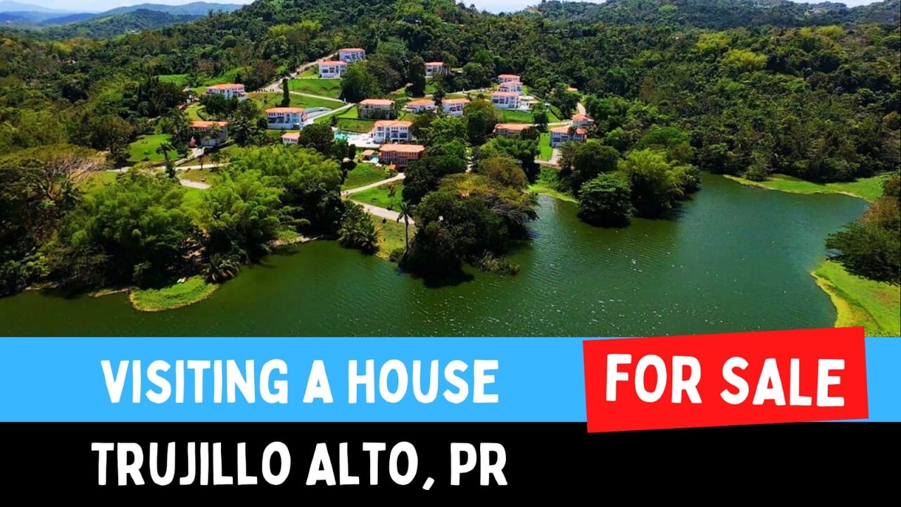 Visité casa a la venta en Trujillo Alto cerca Lago Carraízo