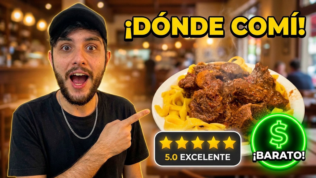 Comer BARATO en Buenos Aires: Top 3 Restaurantes 🇦🇷