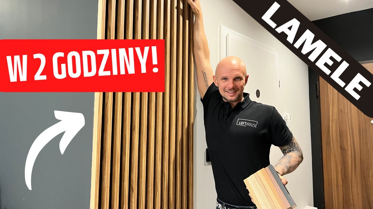 Lamele dekoracyjne w 2 GODZINY! - jak wykonać samemu?