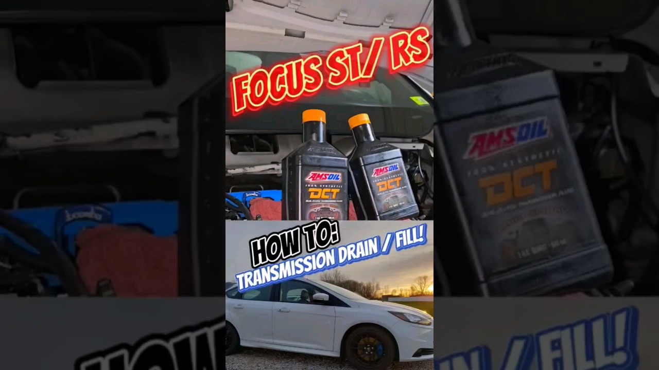 Focus ST/RS &mdash; Как заменить трансмиссионную жидкость! *Обычный способ! Часть 1 #focusst