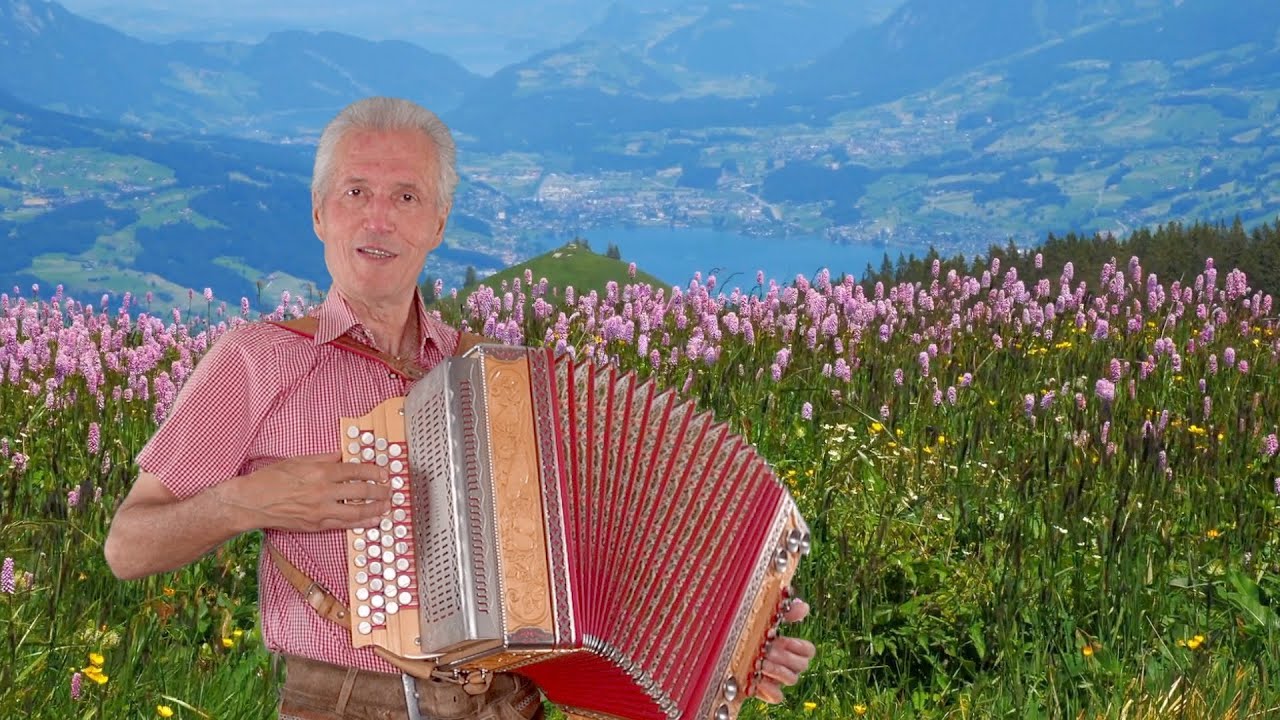 Die Alpenrose aus Mittersill auf der Steirischen mit Gesang von Gottfried Kletzmair (F-B-Es-As)