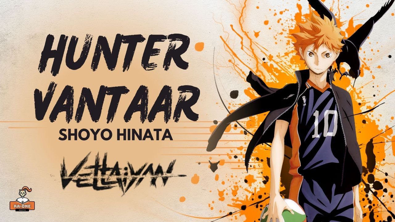 Haikyuu Hunter Vantaar AMV Ft. Vettaiyan | Rajinikanth | Anirudh | Haikyuu | Hinata