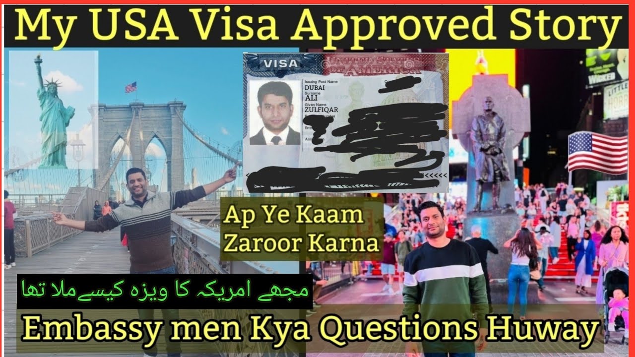 My USA Visa Success Story | USA Visa Information | How to Get America Visa | B1 B2 Visa |