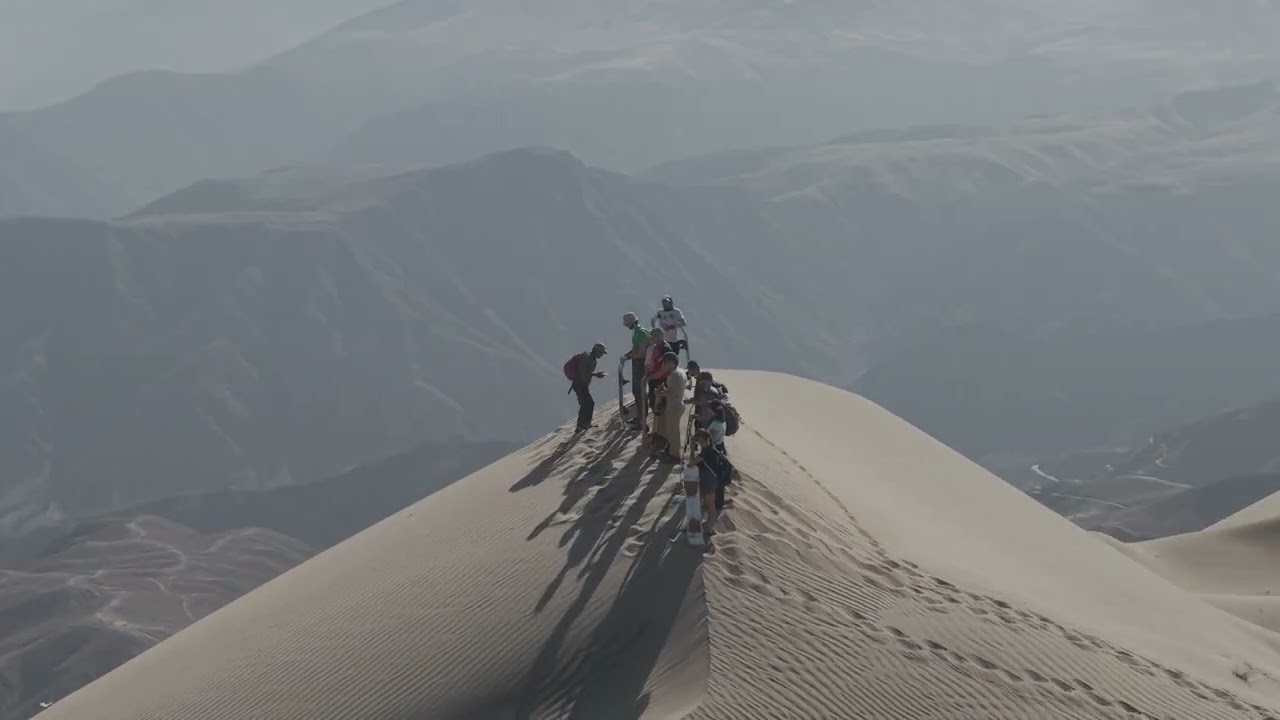 Cerro Blanco Adventure - Summit Of The Tallest Dune In The World In Nasca Peru