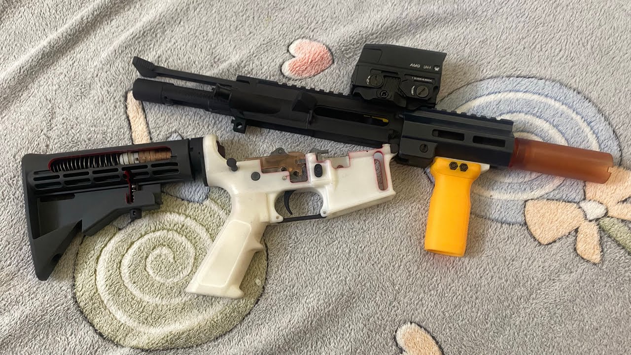 3D Printed Airsoft GBBR（Marui ZET System）