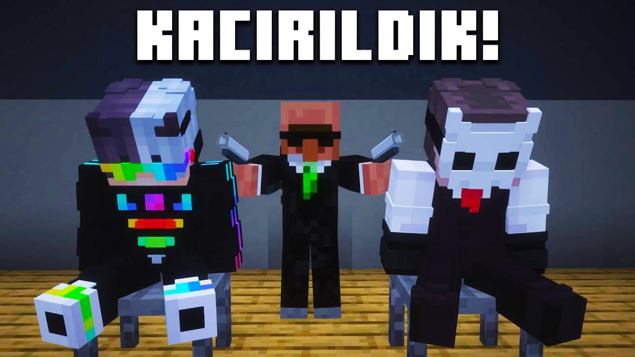 ARKADAŞIM İLE KAÇIRILDIK! - Minecraft