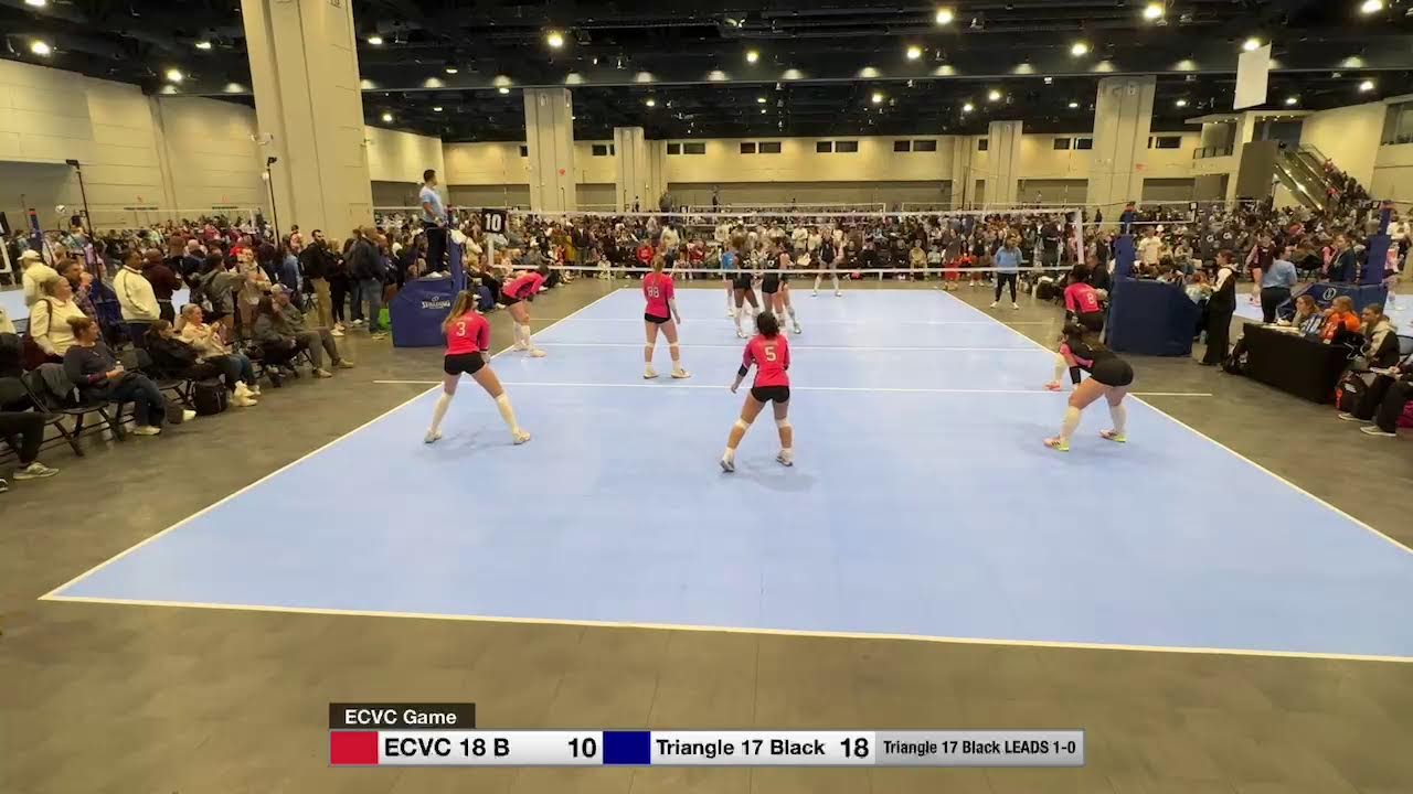 ECVC 18 Black Girls Volleyball