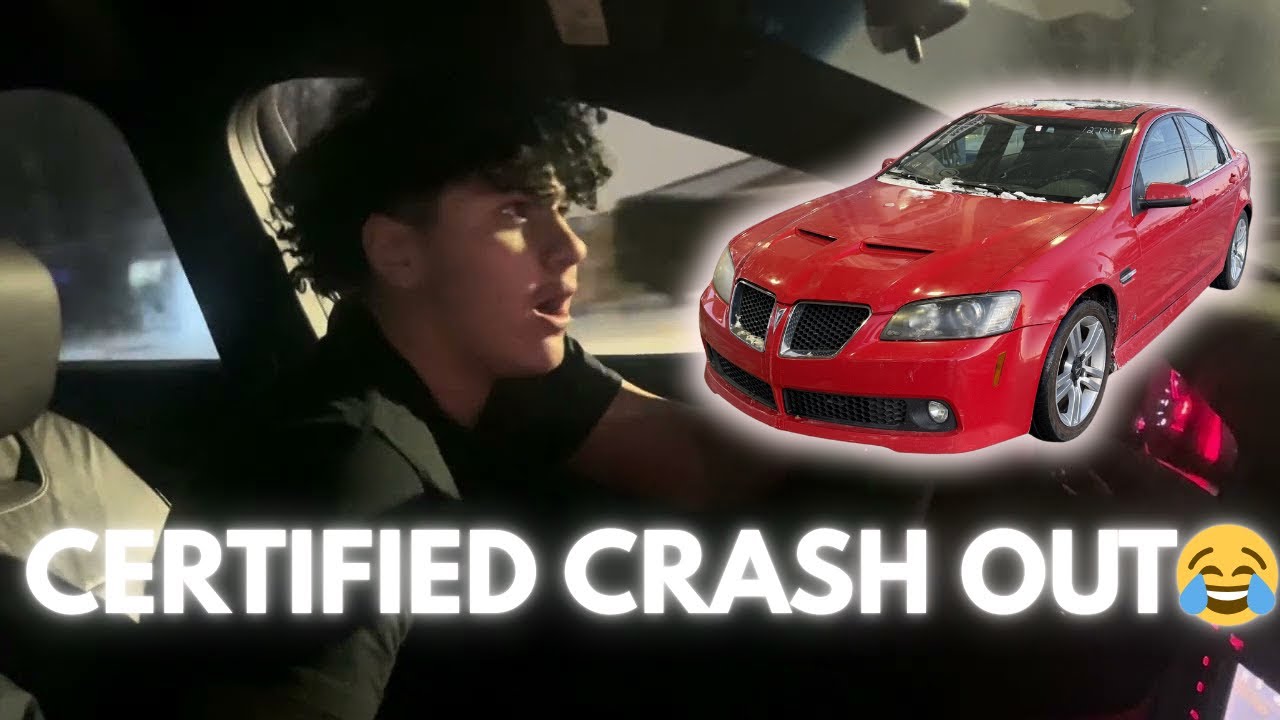 Trying To Break The V6 G8 W/ A Adrenaline Junkie! *ALMOST CRASHED*