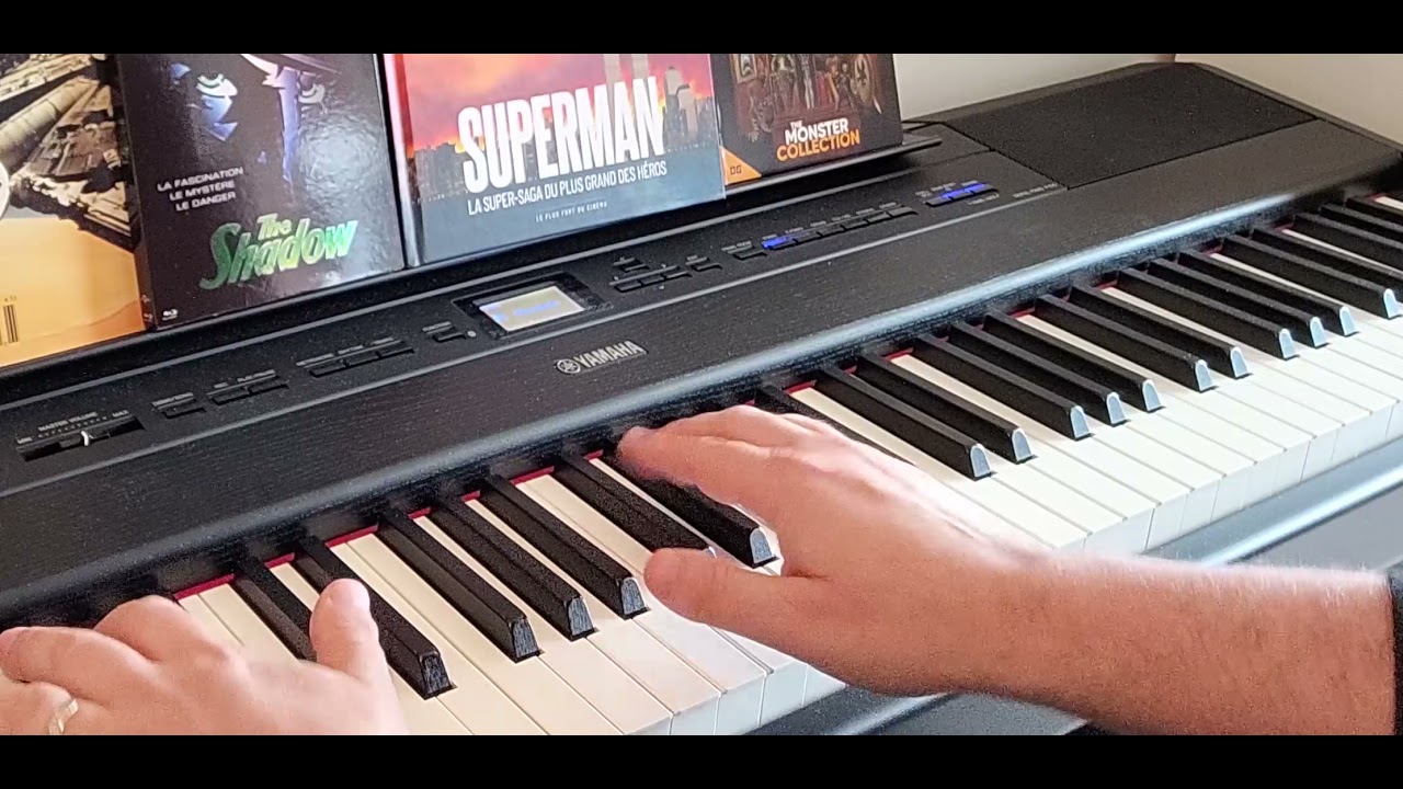 Theme From The Shadow by Jerry Goldsmith - Piano Cover