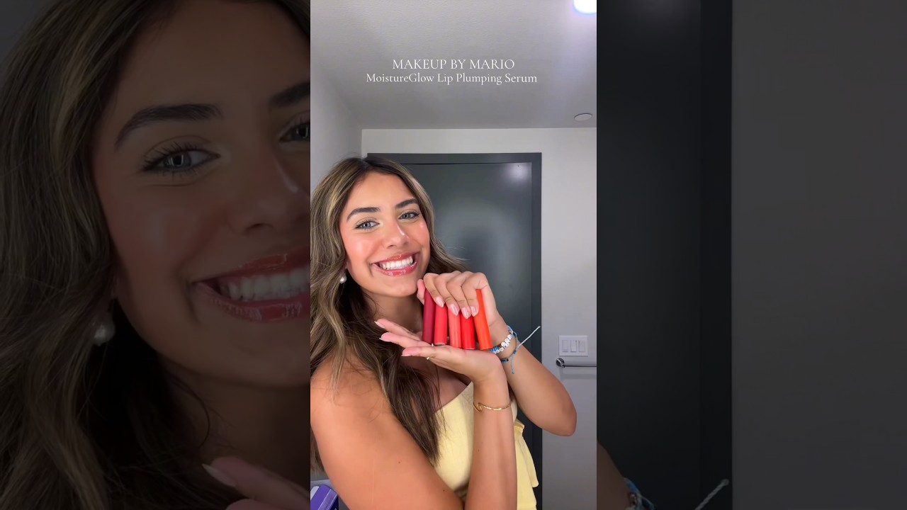 New Brights MositureGlow Lip Plumping Serum Makeup by Mario #gifted #makeupbymario