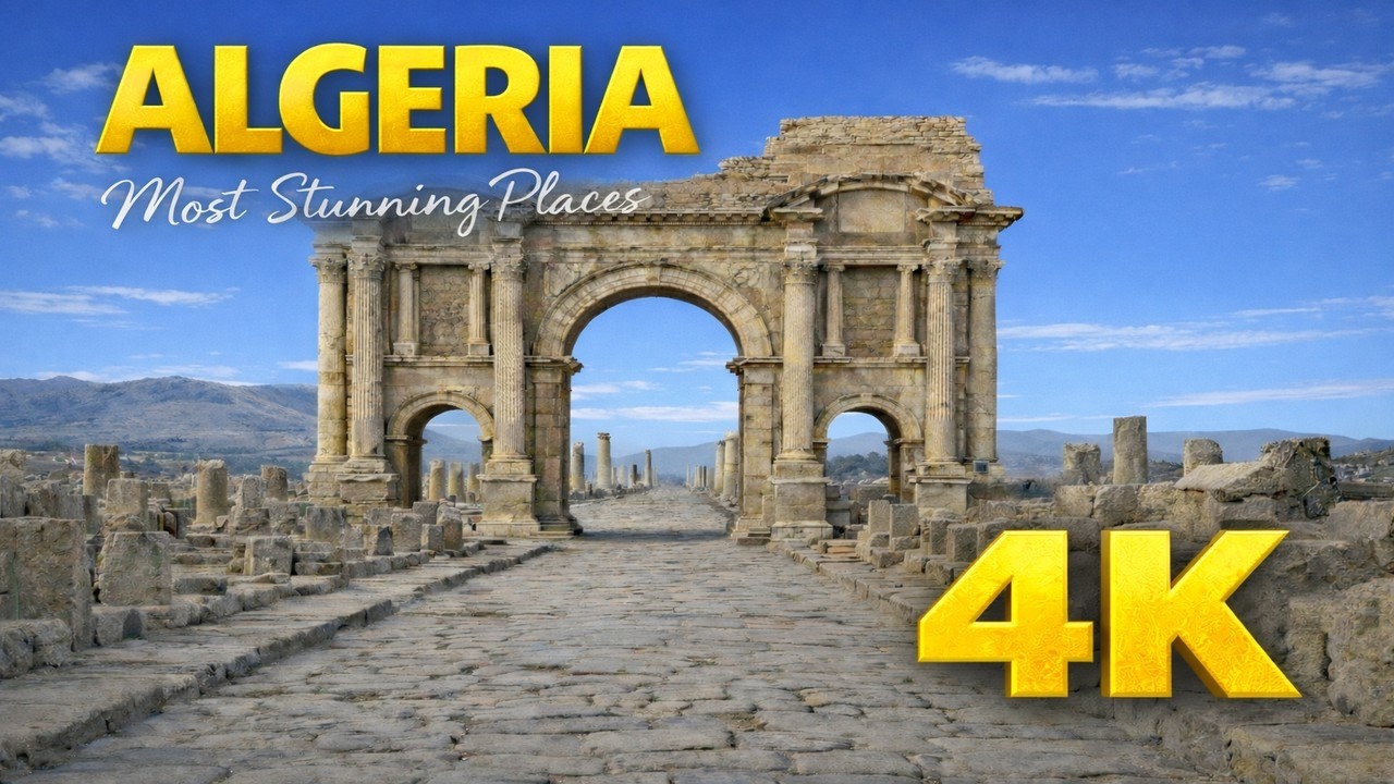 ALGERIA 4K 🇩🇿 | 10 Most Beautiful Places You Must Visit