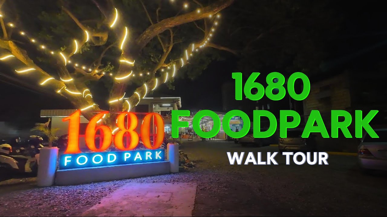 Let's Walk Around 1680 Food Park in Basak Lapu-Lapu City